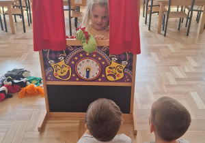 Zajęcia teatralne i przyjmowanie roli aktora