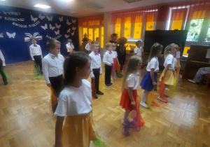 Występ na zakończenie edukacji przedszkolnej