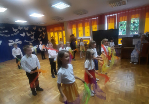 Występ na zakończenie edukacji przedszkolnej
