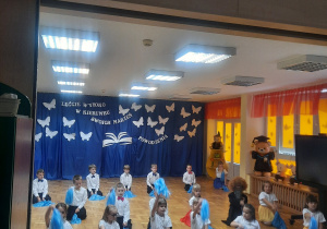 Występ na zakończenie edukacji przedszkolnej