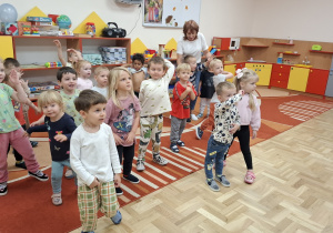 Dzieci podczas zajęć
