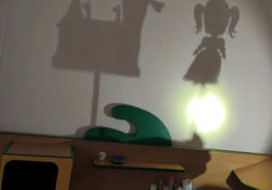 Cień królewny i zamku - teatrzyk cieni