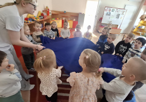 Dzieci podczas zajęć Roar Dance